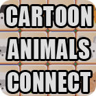 Cartoon Animal Connect Spiel