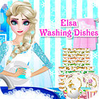 Elsa Washing Dishes Spiel