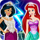 Jasmine vs. Ariel Fashion Battle Spiel