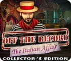 Off the Record: Italienische Intrigen Sammleredition Spiel