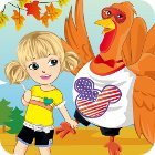 Thanksgiving Turkey Dress-Up Spiel