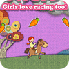 Pony  Adventure. Girl With Album Spiel