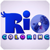 Rio der Film Färbung Spiel