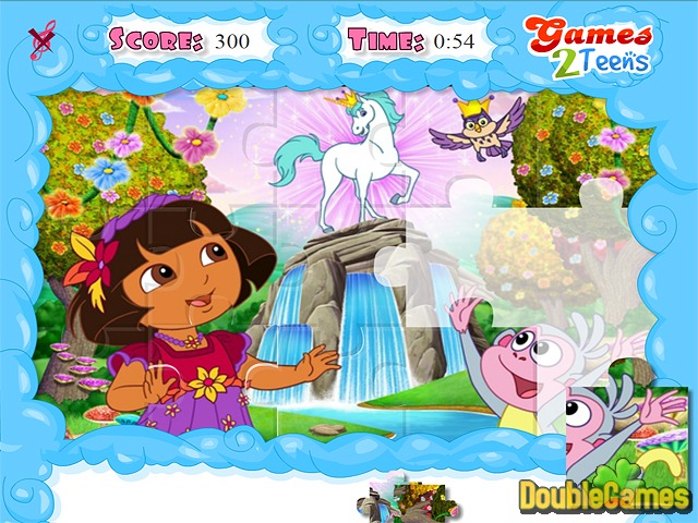 Free Download Dora the Explorer: Jolly Jigsaw Screenshot 3