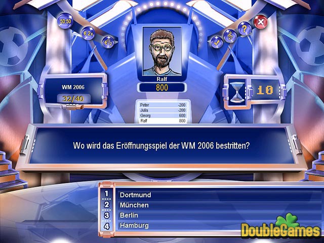 Free Download Fussball Quiz - Weltmeister Edition 2006 Screenshot 1