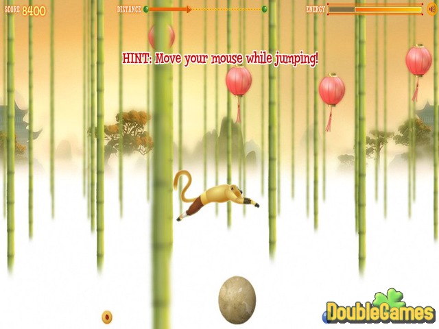 Free Download Kung Fu Panda 2 Monkey Run Screenshot 2