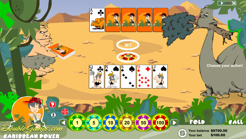 Free Download Prehistoric Caribbean Poker Screenshot 3