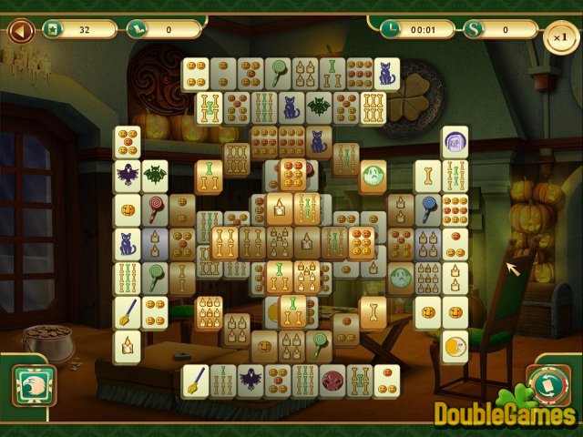 Free Download Spooky Mahjong Screenshot 1