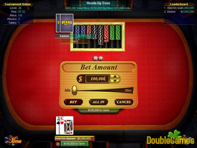Free Download Tik's Texas Hold'Em Screenshot 3