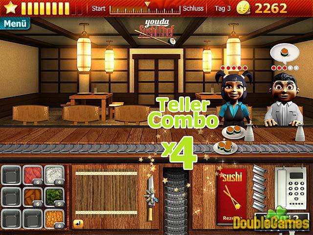Free Download Youda Sushi Chef Screenshot 3